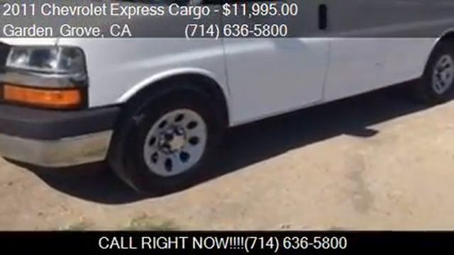 2011 Chevrolet Express Cargo 1500 3dr Cargo Van w/ YF7 Upfit смотреть онлайн