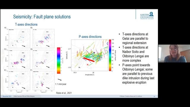 34.1 Miriam Reiss - Seismicity & volcanic plumbing in the developing magmatic Natron Rift, Tanzania смотреть онлайн