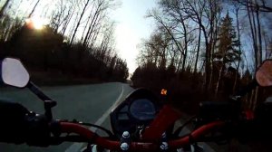 First ride 2011 (Honda Hornet 600)