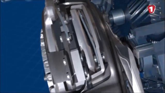 DSG, работа сцеплений. смотреть онлайн