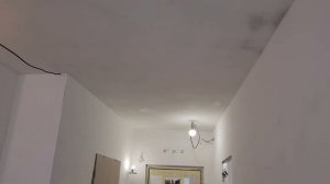 Декоративная штукатурка на потолок из финишной шпаклевки.