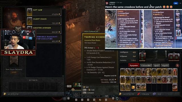 WORST DIABLO 4 PATCH EVER Season 1 Patch 1.10 , Why Fans are Mad, Thoughts, Discussion... смотреть онлайн