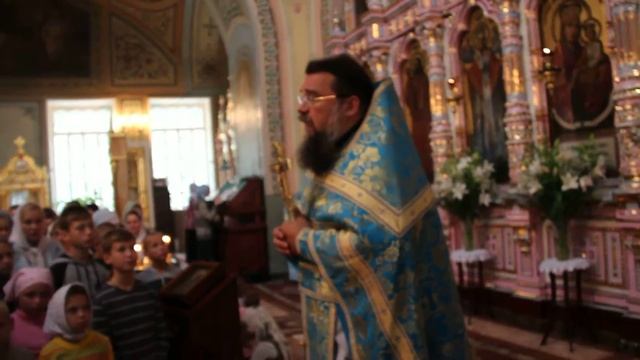 Молебен перед началом учебного года смотреть онлайн