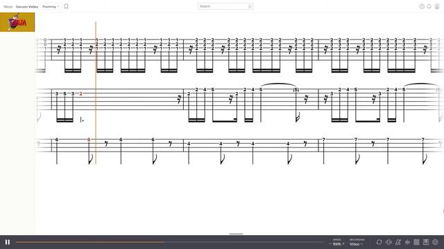 Zelda - Gerudo Valley Guitar and Bass Tabs (The Legend Of Zelda: Ocarina Of Time) смотреть онлайн