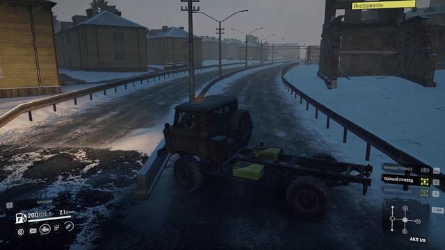 SnowRunner мод карта город Ангельск 28 смотреть онлайн