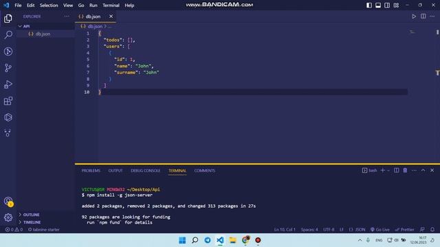 Json-server часть 2 смотреть онлайн