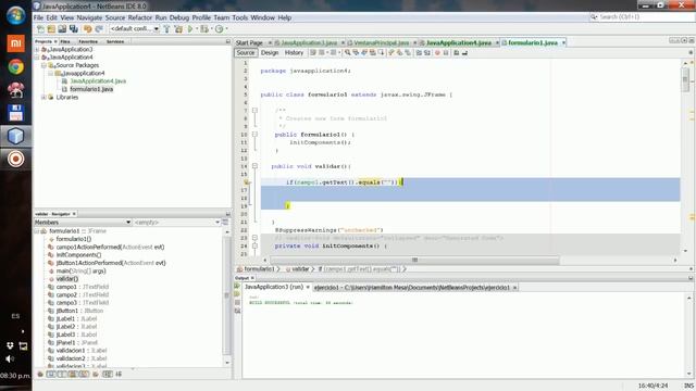 Curso Apache Netbeans | Como Agregar Validación de Campos Obligatorios en Apache Netbeans смотреть онлайн
