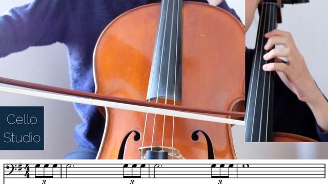 Felix Mendelssohn - Wedding March Cello Tutorial смотреть онлайн