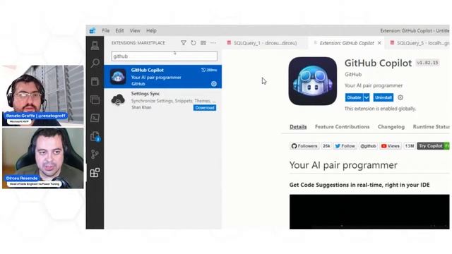 GitHub Copilot + Bancos de Dados: mais produtividade escrevendo instruções SQL смотреть онлайн