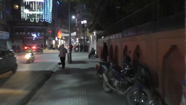 Катманду. Ночная жизнь. Thamel. Kathmandu. Nightlife. смотреть онлайн