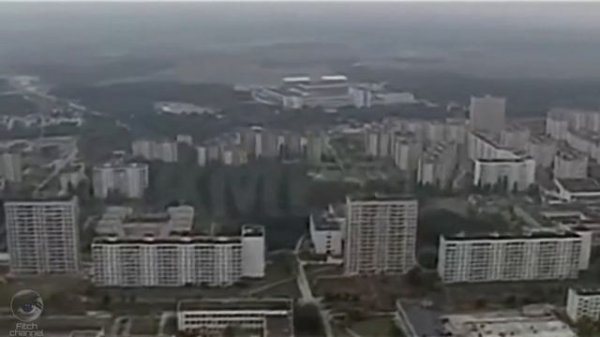Припять спустя 5 лет после аварии | Припять в 1991 году