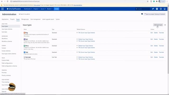 Tutorial #13 | Create New Issue Type in Jira | Issue Type Scheme in Jira | Jira Admin Tutorials смотреть онлайн
