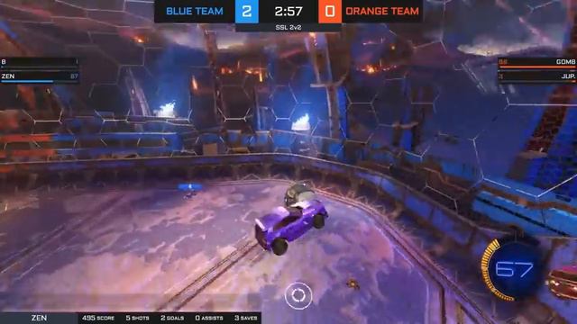 1 HOUR of ZEN Rocket League Gameplay (SSL 2v2) смотреть онлайн
