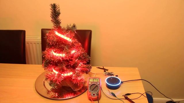 My Alexa Christmas tree with Raspberry Pi + Docker смотреть онлайн
