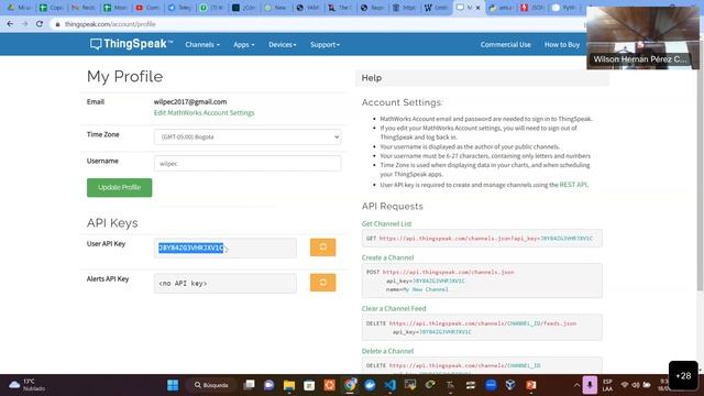 Sesion 17: Formatos, Thunderclient, Thinspeak y DHT11 Python смотреть онлайн