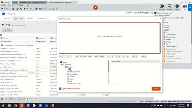 How to pass parameters between screens in OutSystems? смотреть онлайн