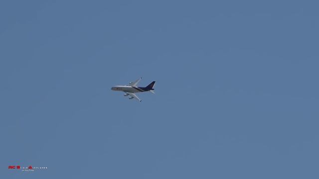 LARGEST RC AIRBUS A380 DEMONSTRATION FLIGHT смотреть онлайн