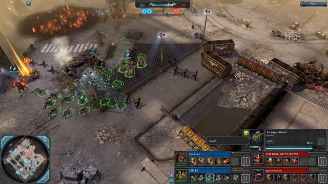 Warhammer 40k DOW2 (Elite Mod 2.9.8.3) 2v2 - Tenso KN + Ine LA Vs Panzer IQ + King CL