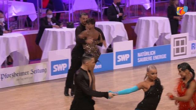 Aldaev - Polukhina, FDSARR | 2021 World Latin Pforzheim, GER | R1 S смотреть онлайн