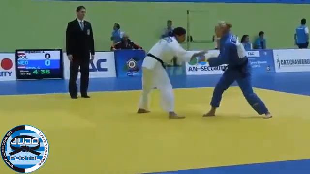 European Judo Open Women Lisbon 2013 Semifinal -57kg PERENC Agata (POL) - GROL Carla (NED) смотреть онлайн