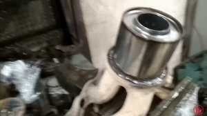 Посторонние шумы после удаления катализатора. Устанавливаем пламегаситель на Kia Rio.