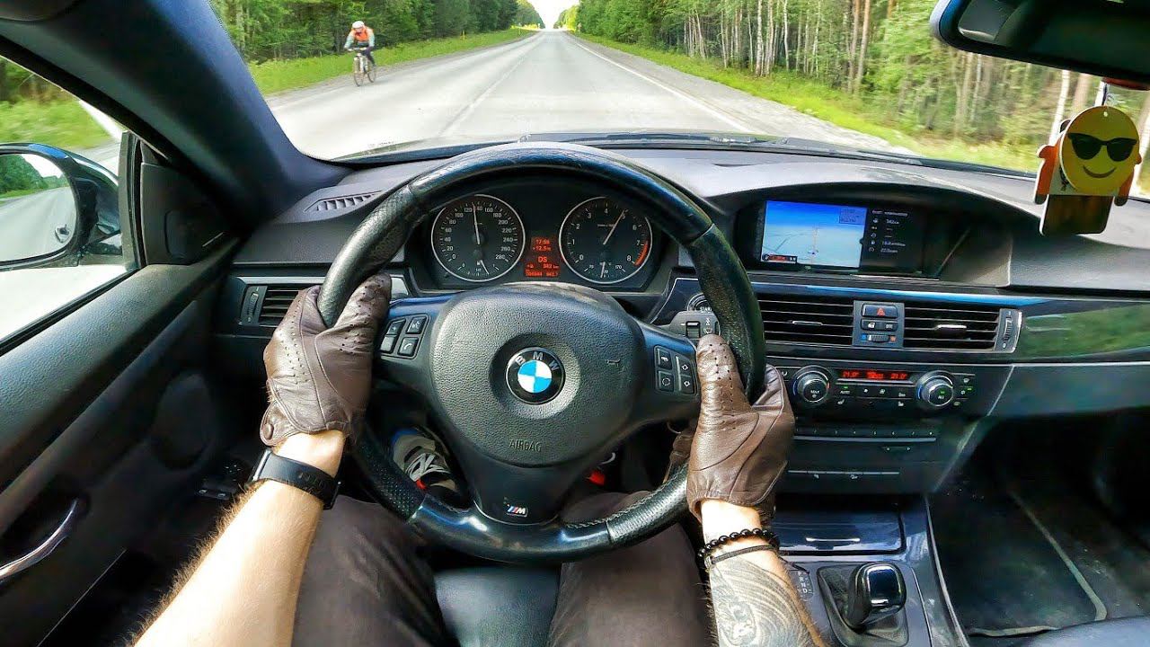 2010 BMW 325i (e92) - POV TEST DRIVE смотреть онлайн