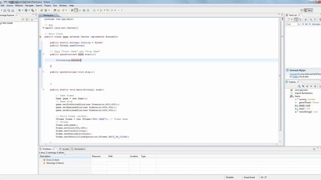Java 2D Game Programming RPG Tutorial - Part 2 - New function's смотреть онлайн