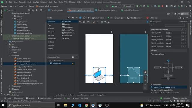 Splash Screen in Android Studio Malayalam Tutorial | Java смотреть онлайн