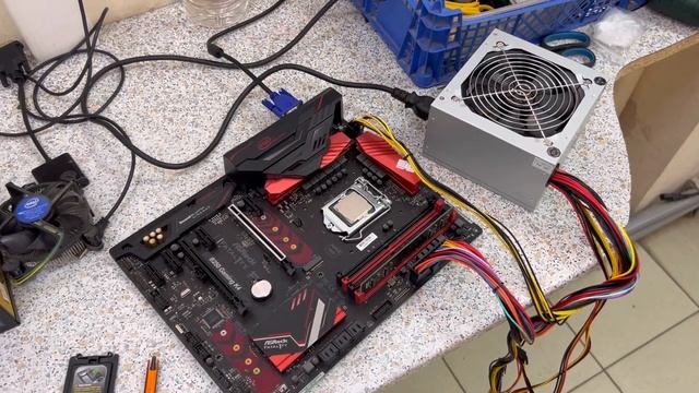 Ремонт майнинг рига на GeForce GTX 1080Ti 11Gb Asus Strixx, карты целы и то в радость. смотреть онлайн