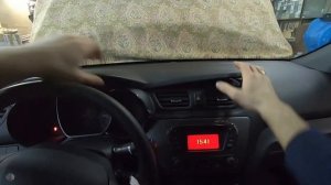 Снимаем панель приборов Kia Rio3