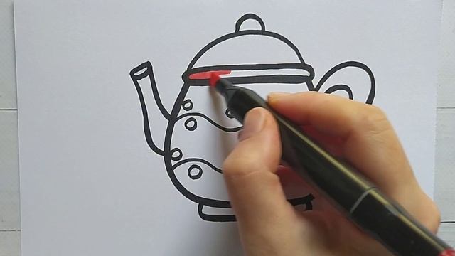Чайник заварник рисунок? смотреть онлайн