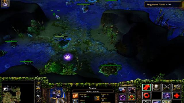 Warcraft 3 The Frozen Throne Night Elf Campaign 3 - The Tomb Of Sargeras #3 смотреть онлайн
