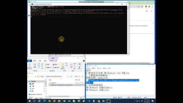 如何用BAT與Python下載與靜默安裝 DB Browser for SQLite смотреть онлайн