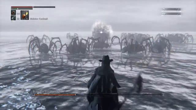 Bloodborne - Boss Fight - Rom, the Vacuous Spider смотреть онлайн