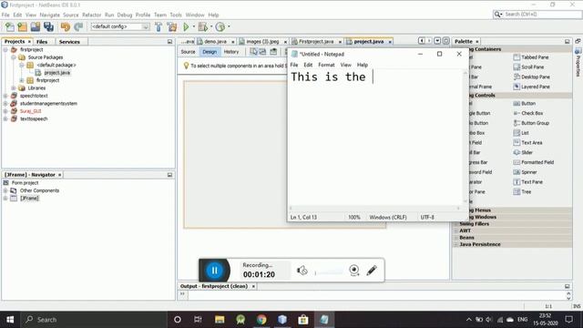 How to make Graphical User Interface in #JAVA смотреть онлайн