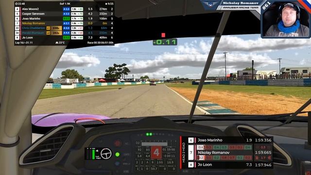 Бетонная тряска ... попутка #2 - Sebring - Iracing - GTE - гонка сезона Lemans смотреть онлайн