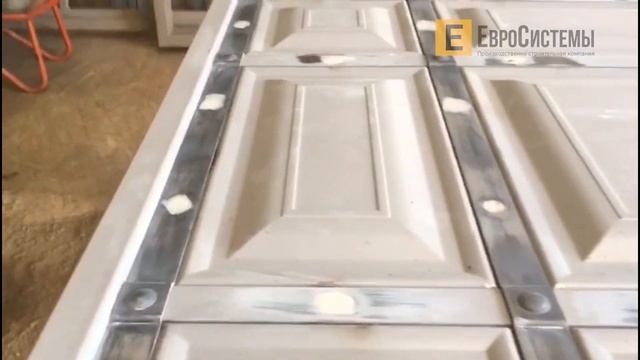 Изготовление ворот с филенкой смотреть онлайн