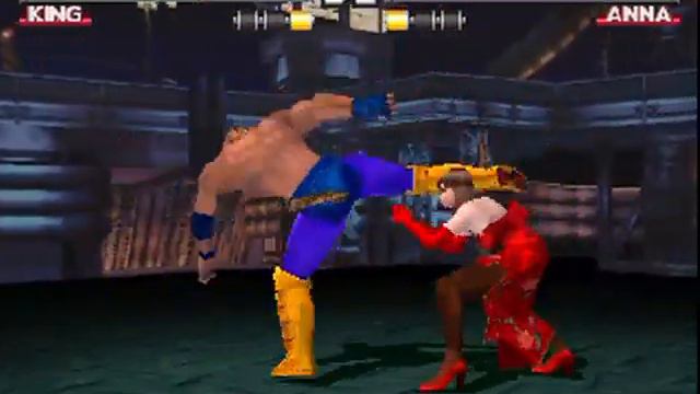 Tekken 3 - Arcade mode King walkthrough [Hard difficulty] смотреть онлайн