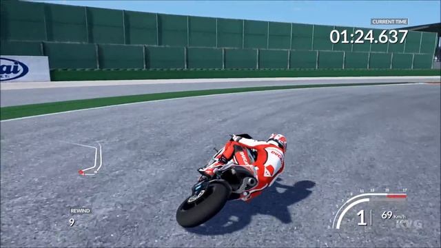 Ducati Desmosedici GP15 Andrea Dovizioso 2015 - DUCATI - 90th Anniversary - Test Ride Gameplay (HD) смотреть онлайн