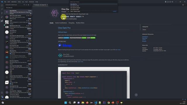 User Application (React | Redux | Axios) - 3. VS Code Extensions смотреть онлайн