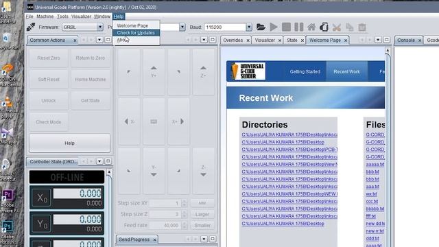 The basics of the UNIVERSAL G-CODE SENDING Software that Controls CNC machines are simple - Part 1 смотреть онлайн