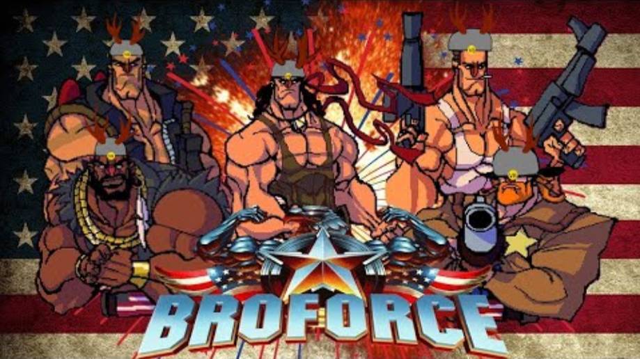 Я СТАЛ ГЕРОЙ ИЗ КАЖДОГО ФИЛЬМА! - Broforce - Прохождение #1