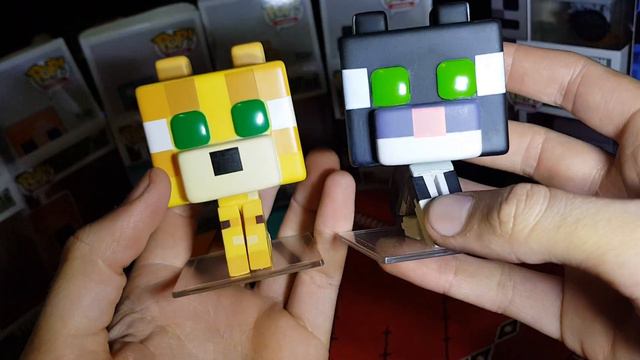 Unboxing Minecraft Funko Pop Vinyl Figures - CHASE - EXCLUSIVE - GLOW IN THE DARK смотреть онлайн