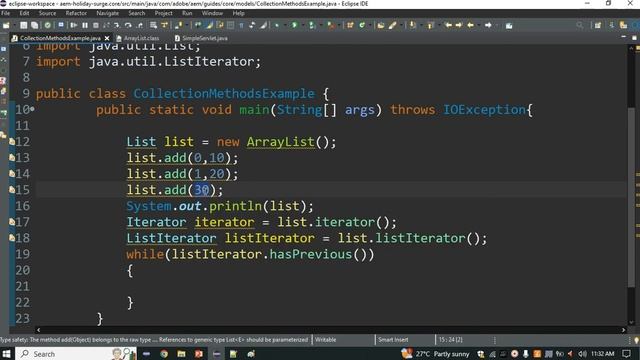 Java Tutorial - 30(01/08/2023 batch)Difference Between List & Set and Type of Cursor in java смотреть онлайн