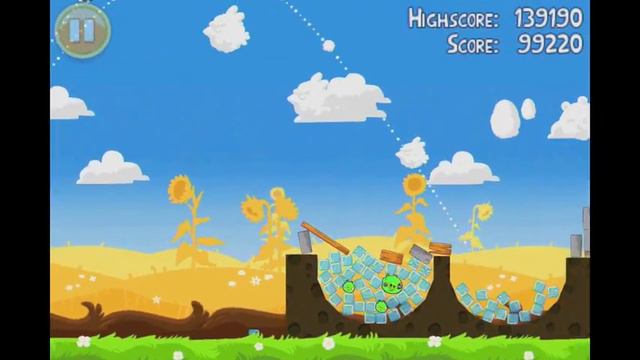 Angry Birds Seasons Summer Pignic Level 29 Walkthrough 3 Star смотреть онлайн