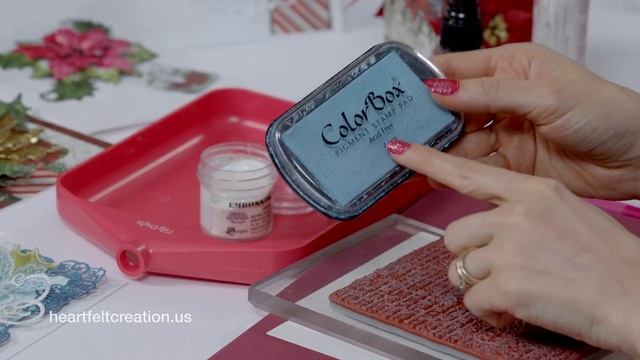 How to create Christmas poinsettias the easy way (vellum & cardstock) смотреть онлайн