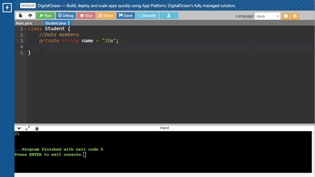 Creating Classes - Data Members (Intro to Computer Science in Java) смотреть онлайн