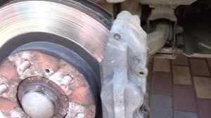 Замена тормозных дисков Паджеро 4 3,2 дизель