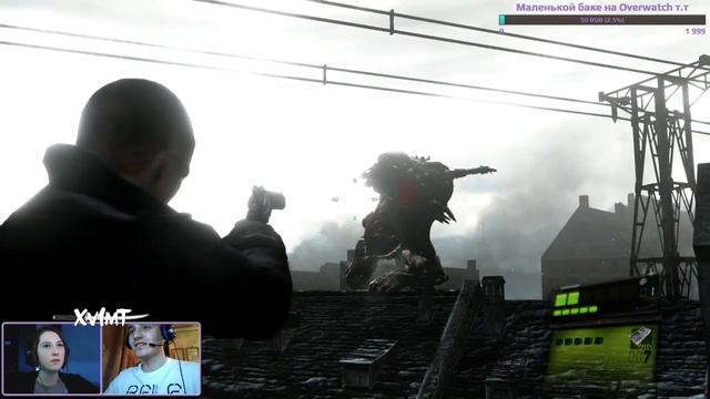 Уронил снегоход в бездонную бездну =((( [Resident Evil 6] смотреть онлайн