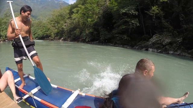 Рафтинг по реке Бзыбь ч. 1